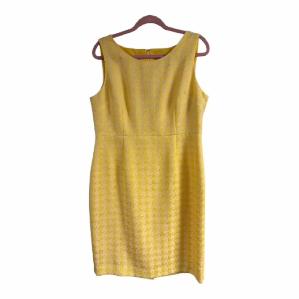 Kasper Yellow Mini Dress - Picture 2 of 7